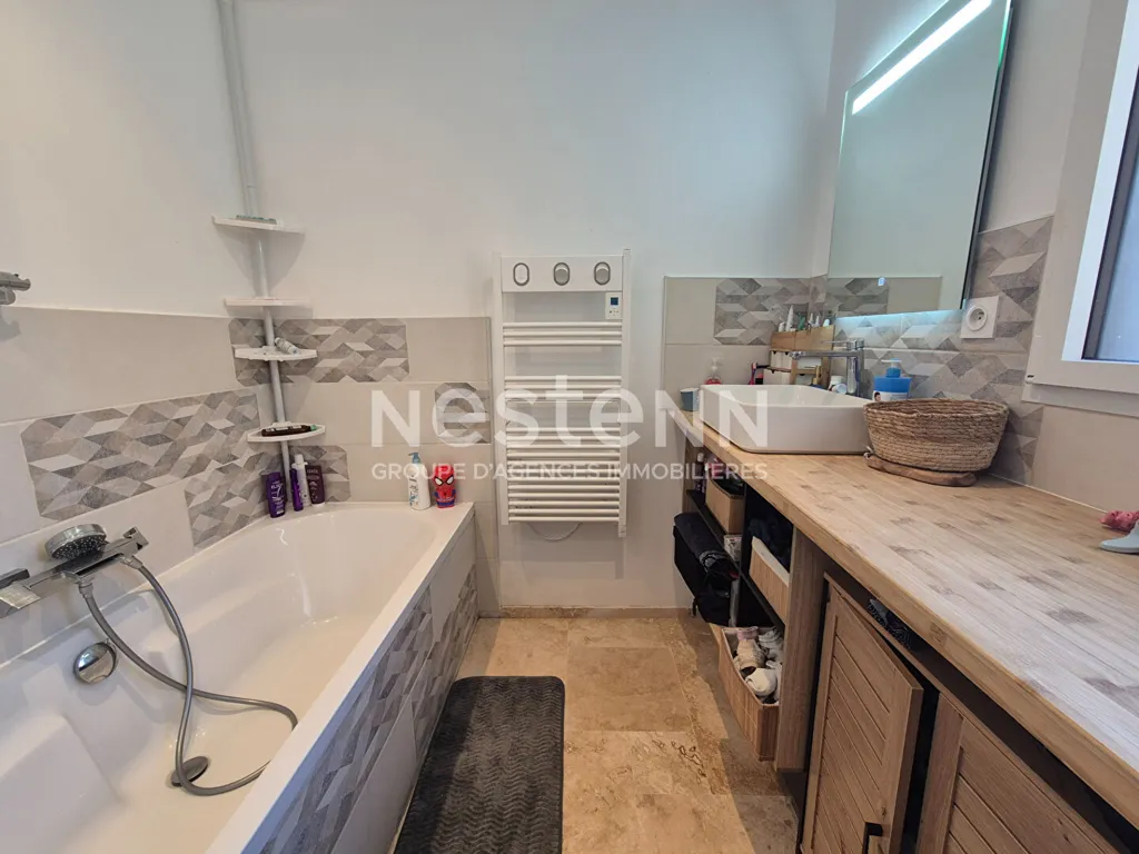 Salles de bain - Maison en Ossature Bois à Plaudren