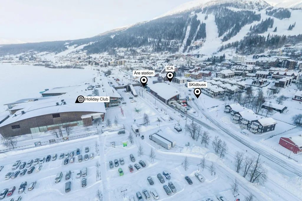 Õhuvaade - 2-toaline korter asukohas Åre kommun