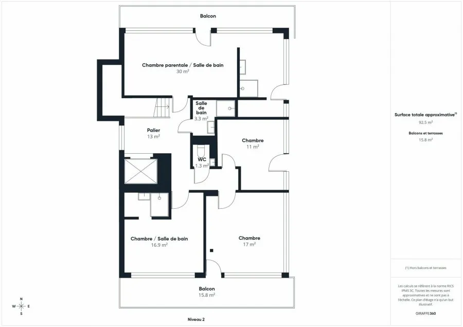 Plaan - Architect-Designed House with Heated Pool in Bertrange