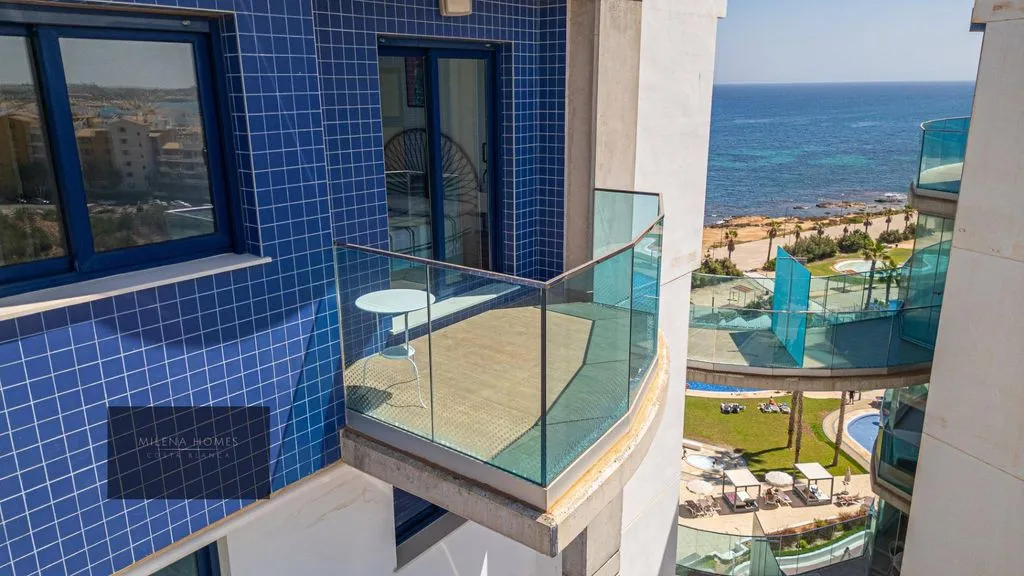 Balcon - Luxury Penthouse with Sea View in Punta Prima