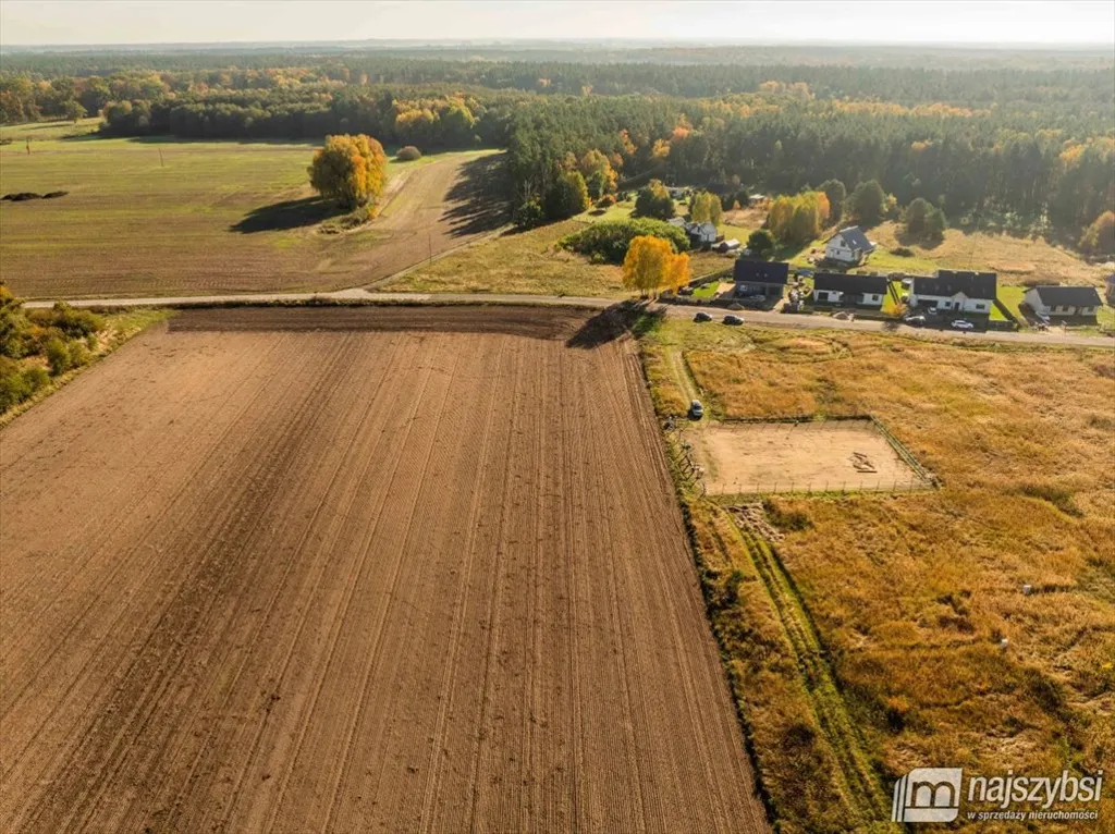 Aerial - Building Land with Local Development Plan in Podańsko