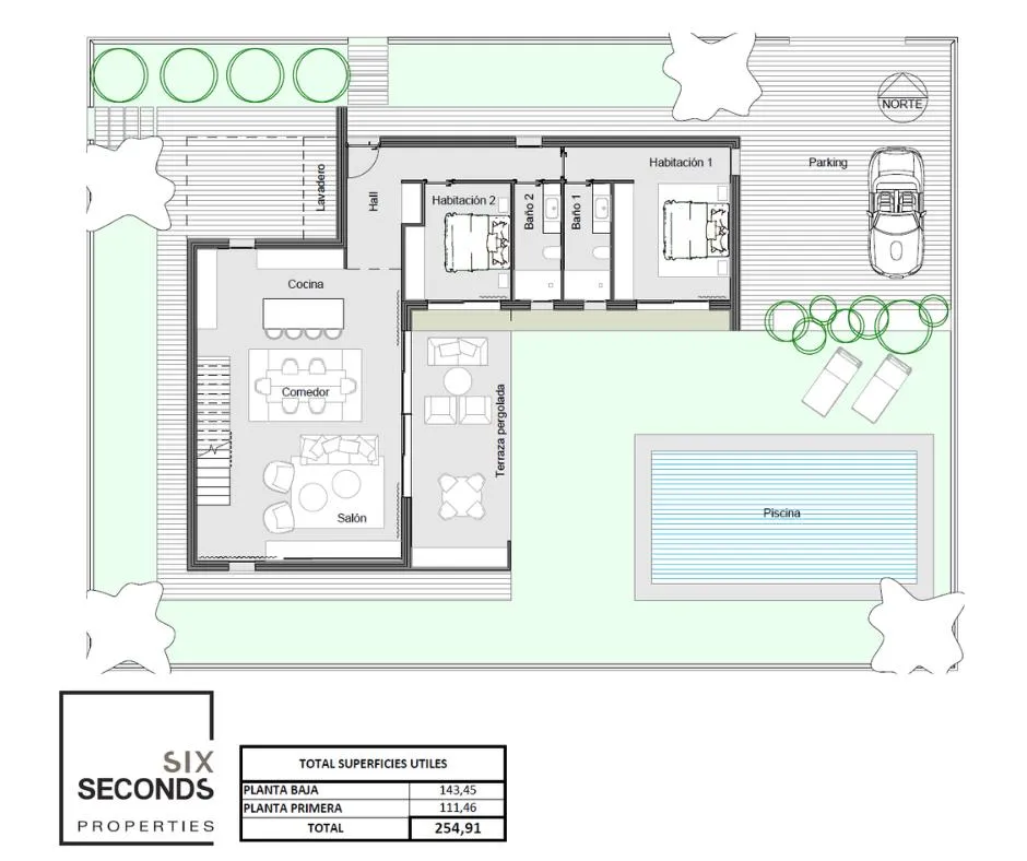 Plan - Detached Villa with Pool in Rojales