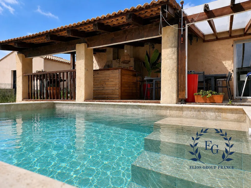 Piscine - Maison avec Piscine et Vue Collines à Plan-d'Aups-Sainte-Baume