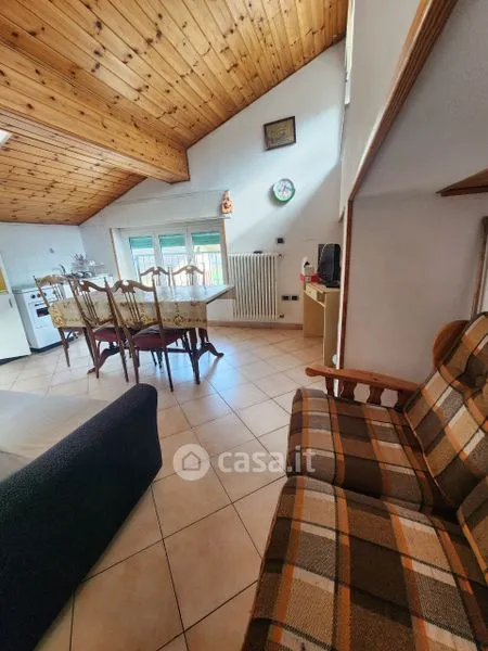 Séjour - Mansard Attico with Private Garden in Chatillon