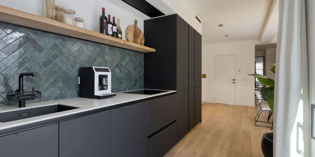 Cuisine - Appartement Rénové avec Terrasse à Antwerpen