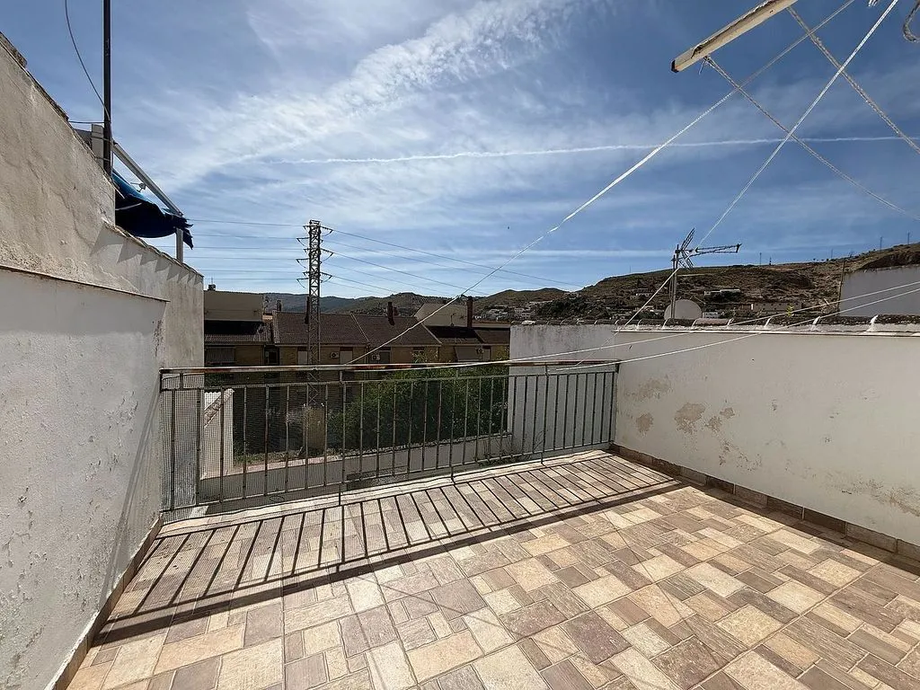 Terrasse - Semi-detached House with Patio in Antequera