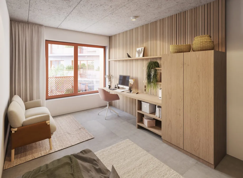Studio à Proximité de Haute École Erasmus à Bruxelles