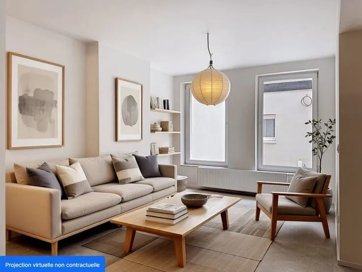 Séjour - Appartement en Centre-Ville à Liège