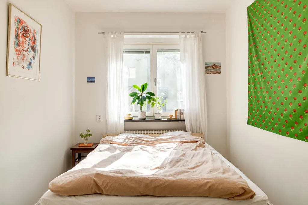 Camere da letto - Open-Plan 2-Bedroom with 1930s Charm in Malmö