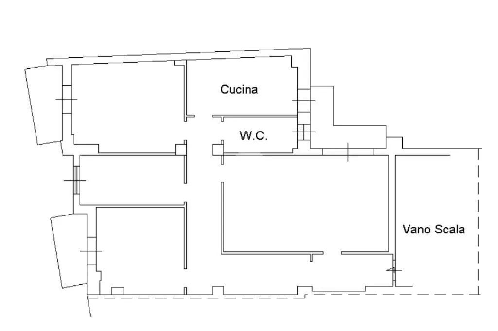 Apartment with Balcony in Cosenza