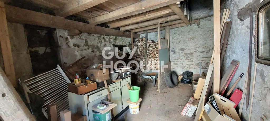 Pesuköök - Two-Unit Property with Renovation Potential in Hérisson-sur-Amby