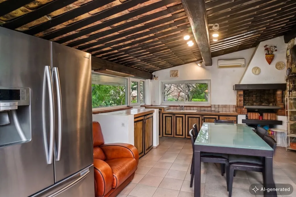 Cuisine - Maison avec Piscine et Jardin à Saint-Raphaël