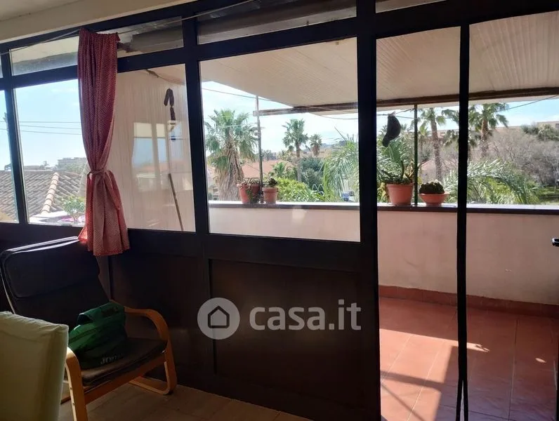 Terraza - Bifamiliar House with Sea View in Aci Sant'Antonio