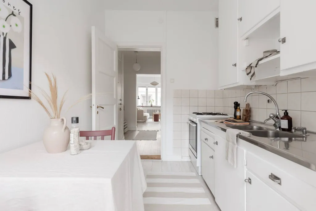Köök - 30s Style Studio Flat with Garden in Malmö