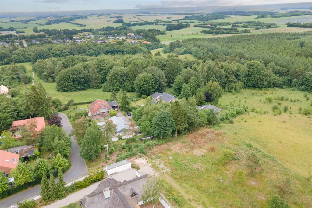 Vista aerea - Year-Round Plot with 5G Coverage in Skørping