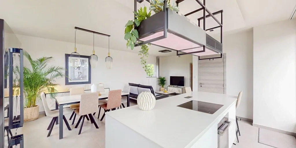 Cuisine - Penthouse avec Terrasse de 80 m² à Binche