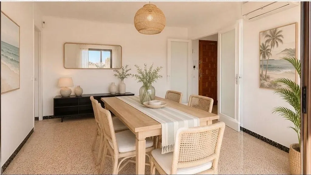 Salle à manger - Apartment with Balcony in Cunit's Old Town