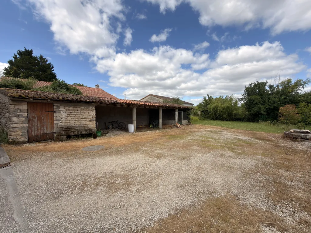 Garden - Charming Village House with Barn near Ruffec