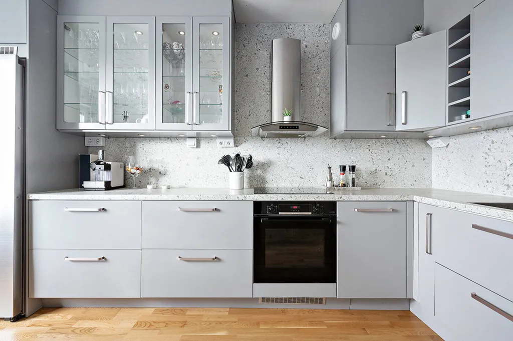Cuisine - Apartment with Balcony in Kallhäll