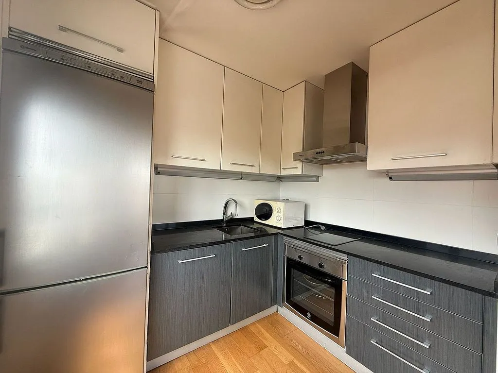 Cuisine - Studio Flat with Air Conditioning in Salamanca