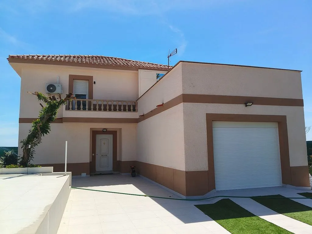 Exterior - Chalet with Pool and Sea View in La Manga
