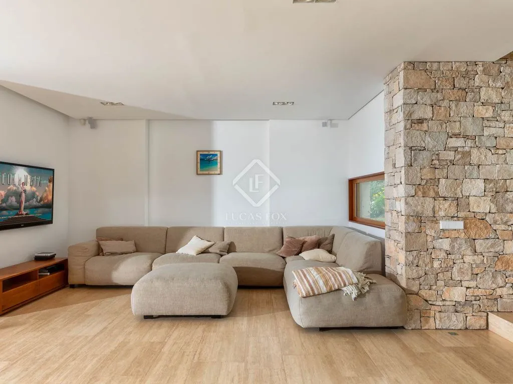 Séjour - Architectural Villa with Sea View in Aiguablava