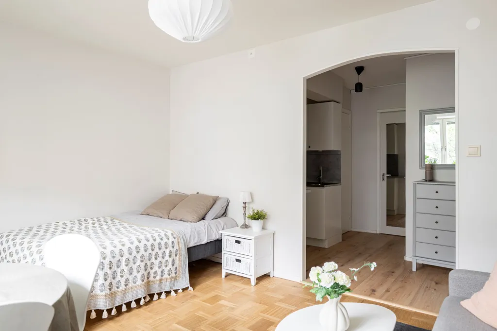 Schlafzimmer - 1st Floor Flat with Garden Access in Södermalm