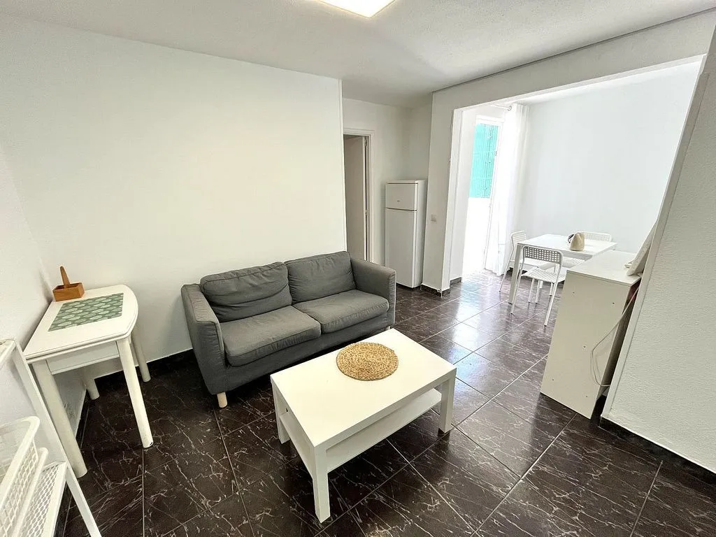Séjour - 1-Bedroom Apartment with Pool in San Agustín