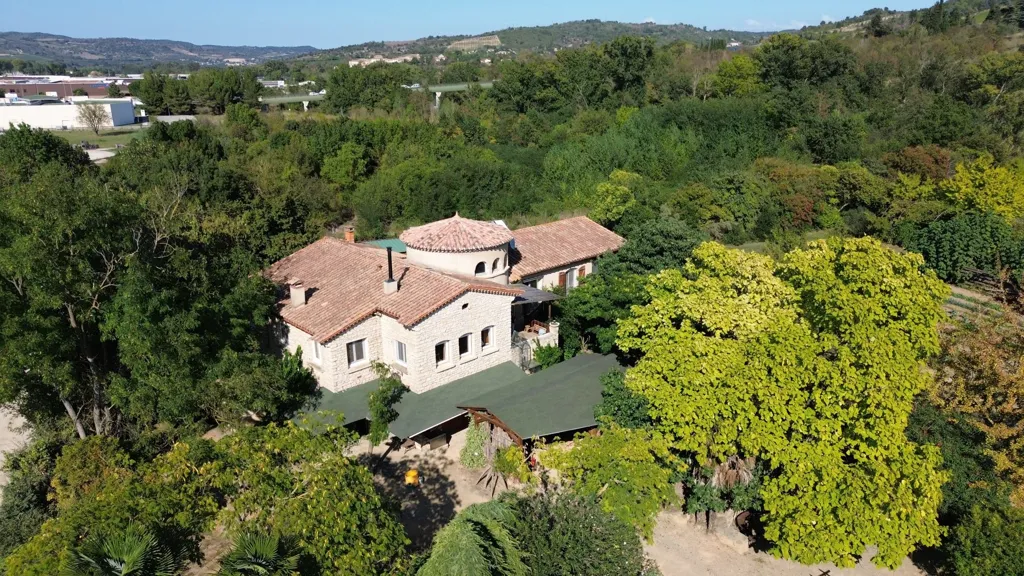 Õhuvaade - Charming Maison with Extensive Garden in Limoux