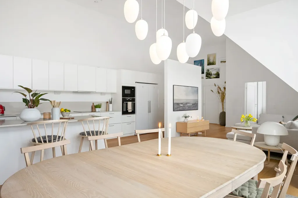 Salle à manger - Modern Penthouse with Balconies in Halmstad