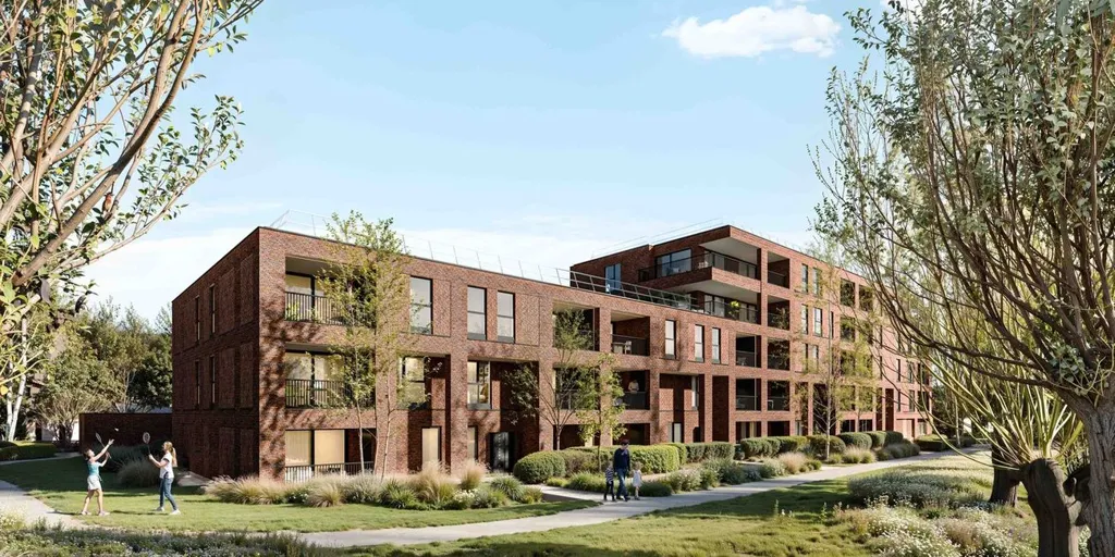 Appartement Énergivore avec Terrasses à Oostakker