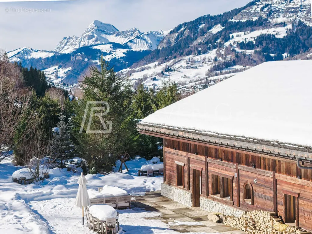 Extérieur - Chalet avec Vue Panoramique en Val d'Arly