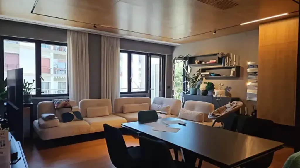 Séjour - Semi-Panoramic Apartment in Via Posillipo, Naples