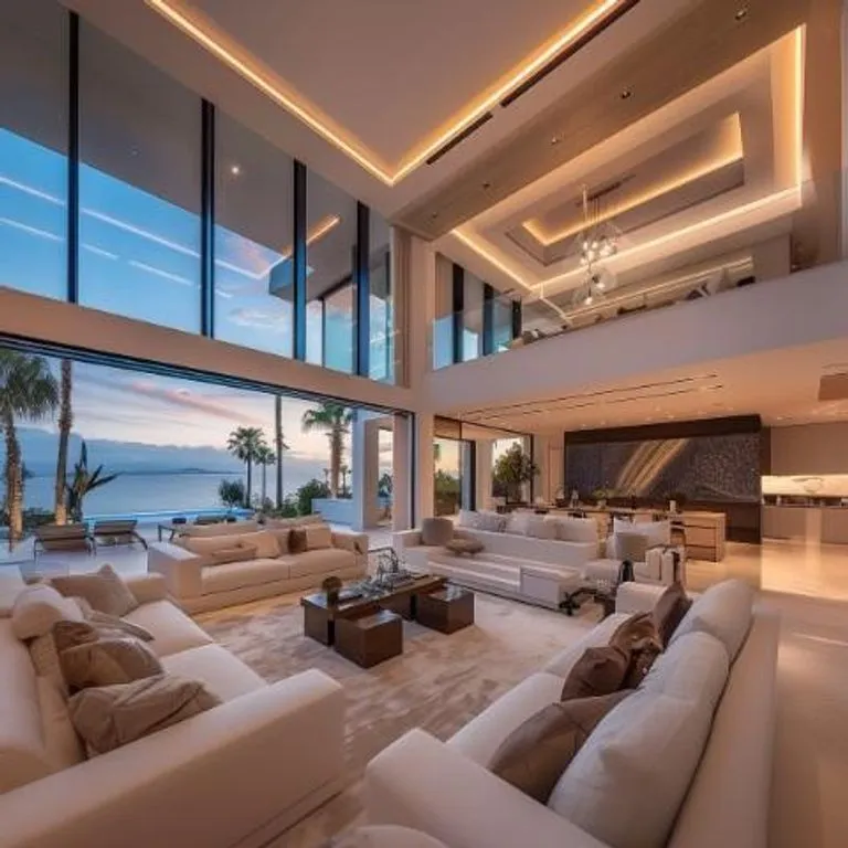 Séjour - Luxury Villa with Indoor Pool in Marbella