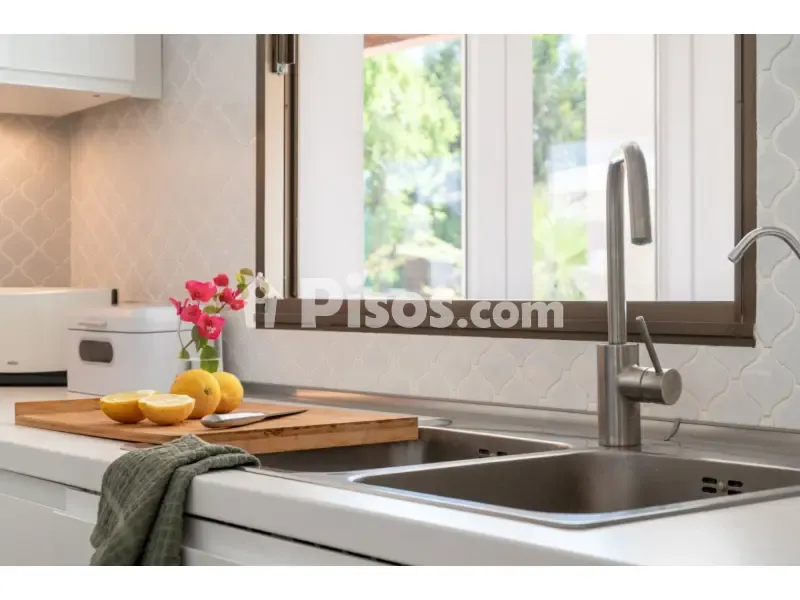 Kitchen - Family House with Pool in Son Espanyol
