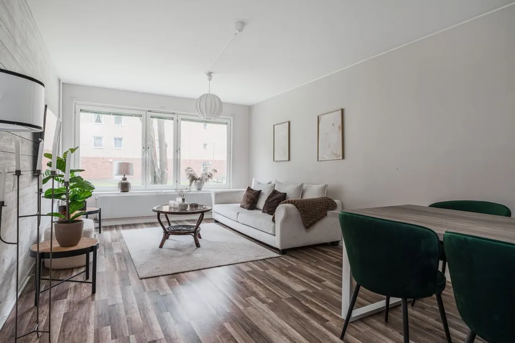 Elutuba - Two-Bedroom Flat with West-Facing Balcony in Gävle