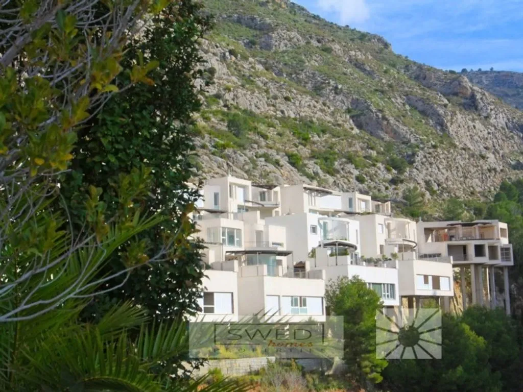 Exterior - Luxury House with Sea Views in Altea