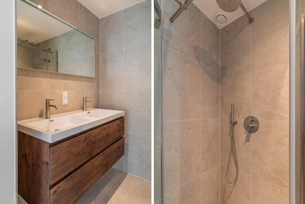 Salles de bain - Renovated Apartment with Balcony in The Hague