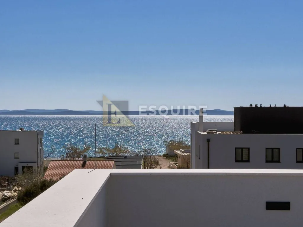 Balcon - Penthouse with Sea View in Privlaka