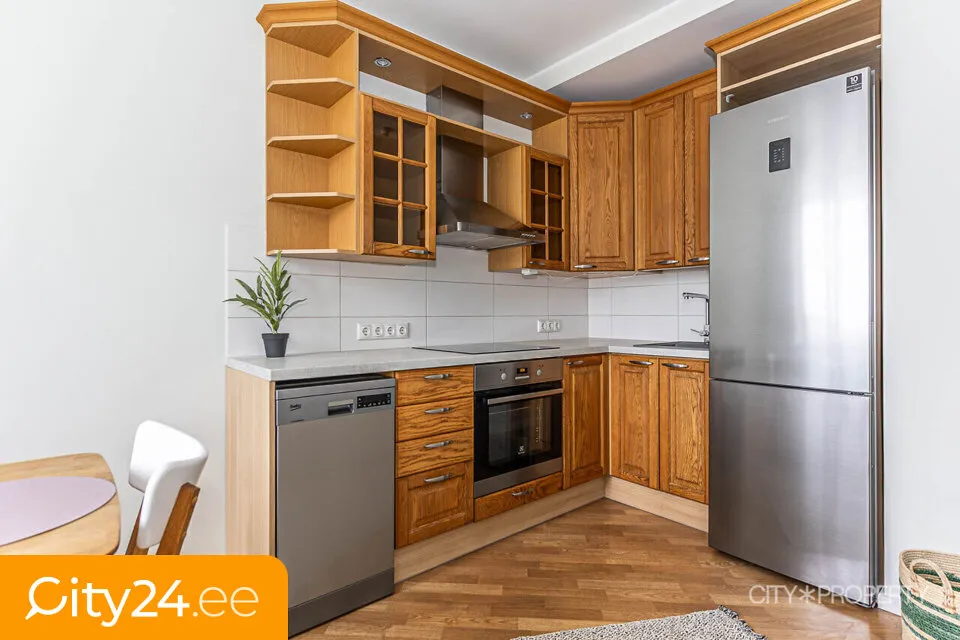 Köök - Character Apartment with Balcony in Tallinn City Centre