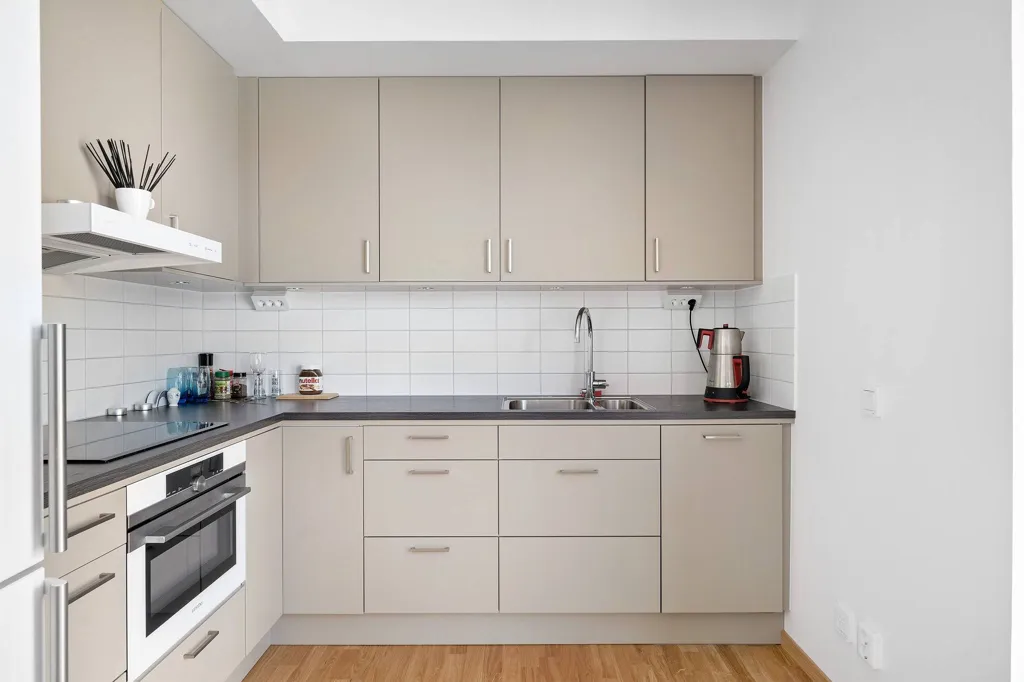 Cuisine - Apartment with Balcony in Hyllie