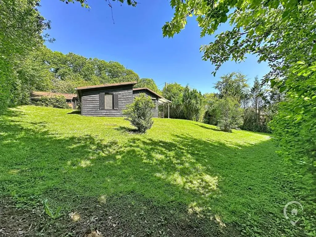 Jardin - Chalet au Calme avec Terrasse à Somme-Leuze