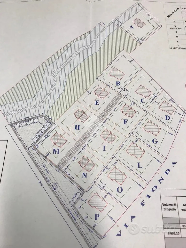 Plaan - Buildable Land with Development Potential in Cervaro