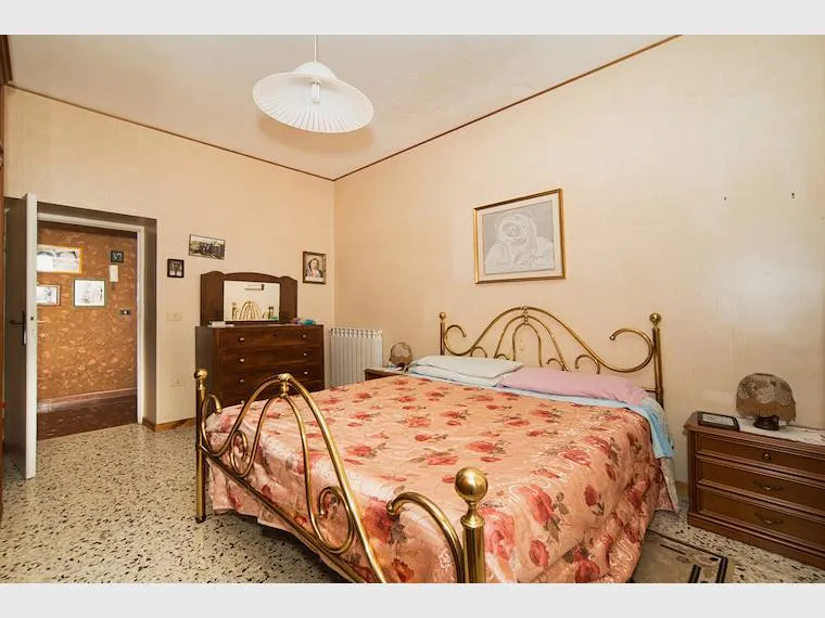 Bedrooms - Central Two-Bedroom Apartment in Formello