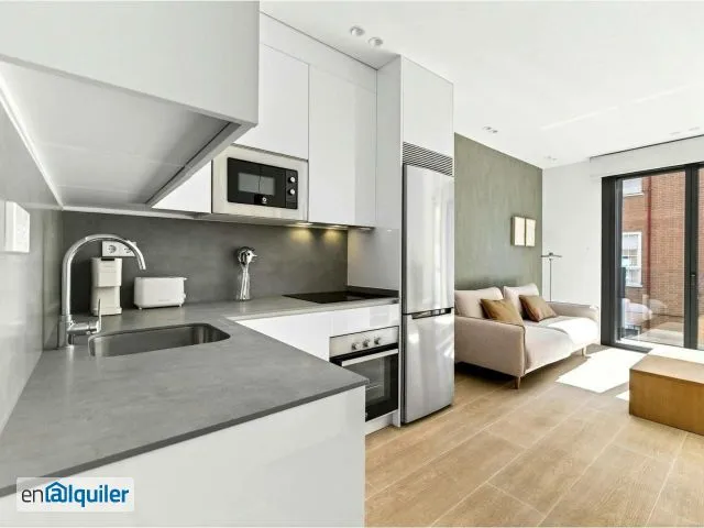 Cucina - Apartment with Pool in Chamartín, Madrid