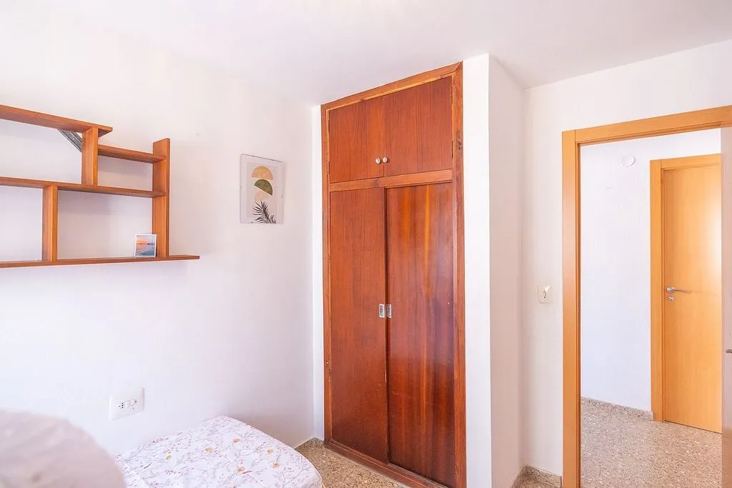 Bedrooms - Ample Terrace Apartment in Oliva Playa