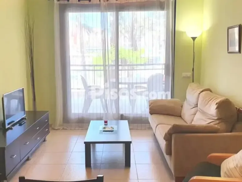 Séjour - Apartment with Pool in Dénia