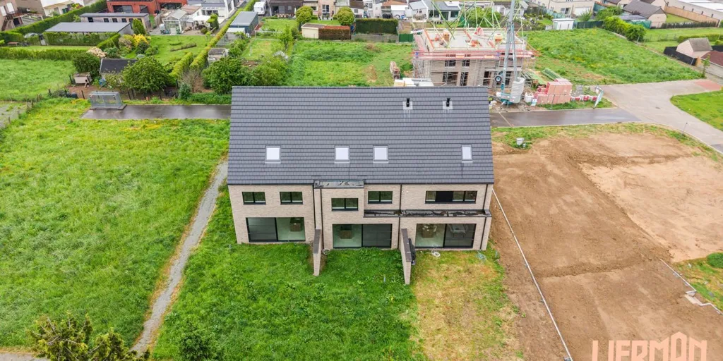 Vista aerea - Eco-Friendly New Build in Bambrugge