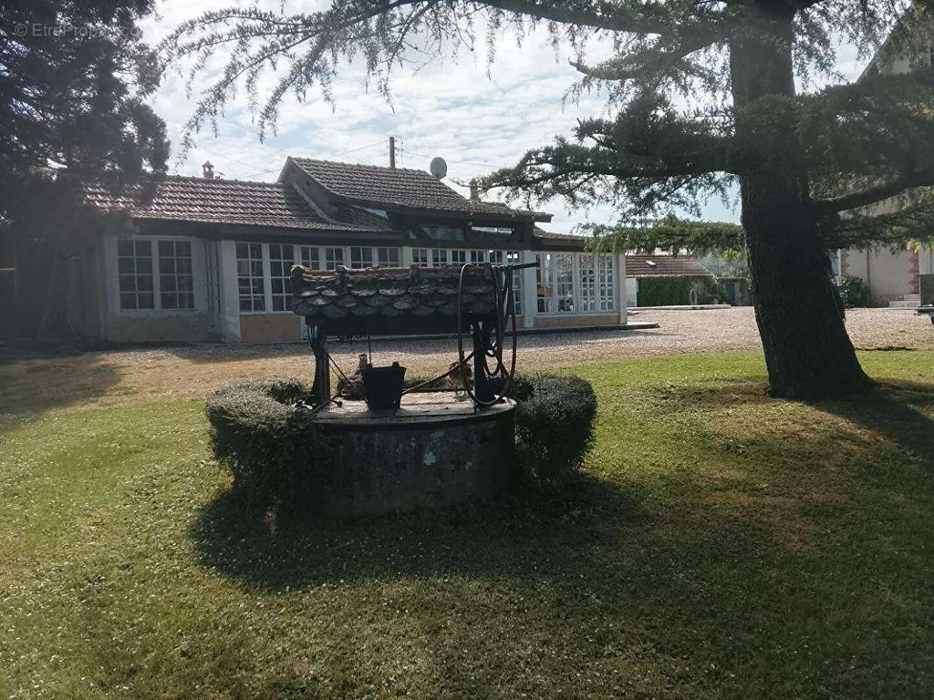 Garden - Renovated Manor with Garden in Bélâbre
