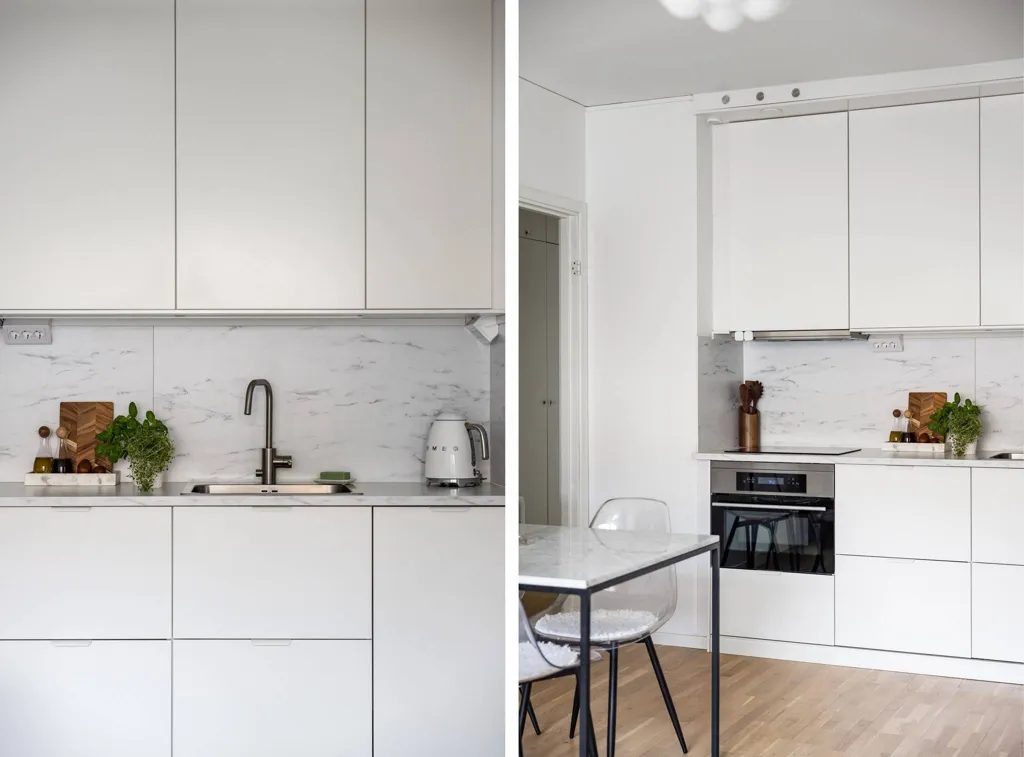 Cuisine - Modern Flat with Balcony on Paternostervägen